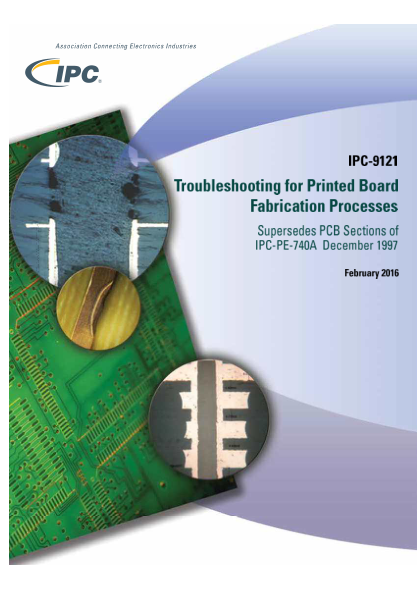 IPC 9121-2016 Troubleshooting for Printed Board Fabrication Processes