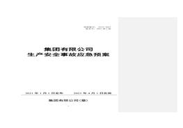 2021版生产安全事故应急预案(依据GBT 29639-2020编制)doc