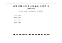 建设工程施工安全raybet雷电竞电竞app下载地址化管理资料第二册doc