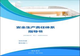 安全生产责任体系建立指导书docx