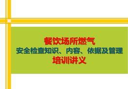 餐饮场所燃气安全系统性培训（页）pptx