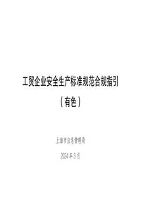 工贸企业安全生产raybet雷电竞电竞app下载地址规范合规指引(有色）_上海应急管理局202403pdf