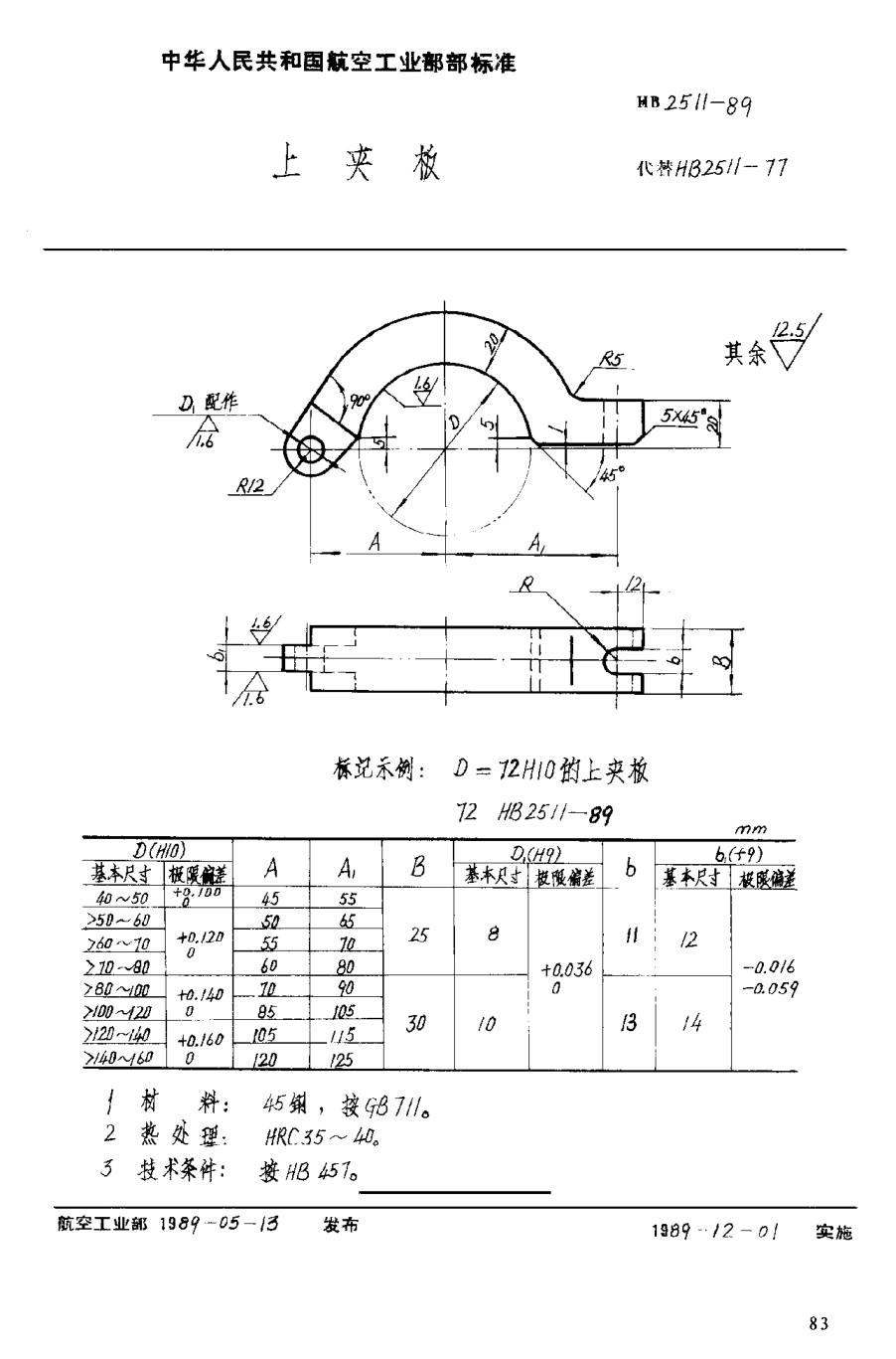 HB 2511-1989上夹板