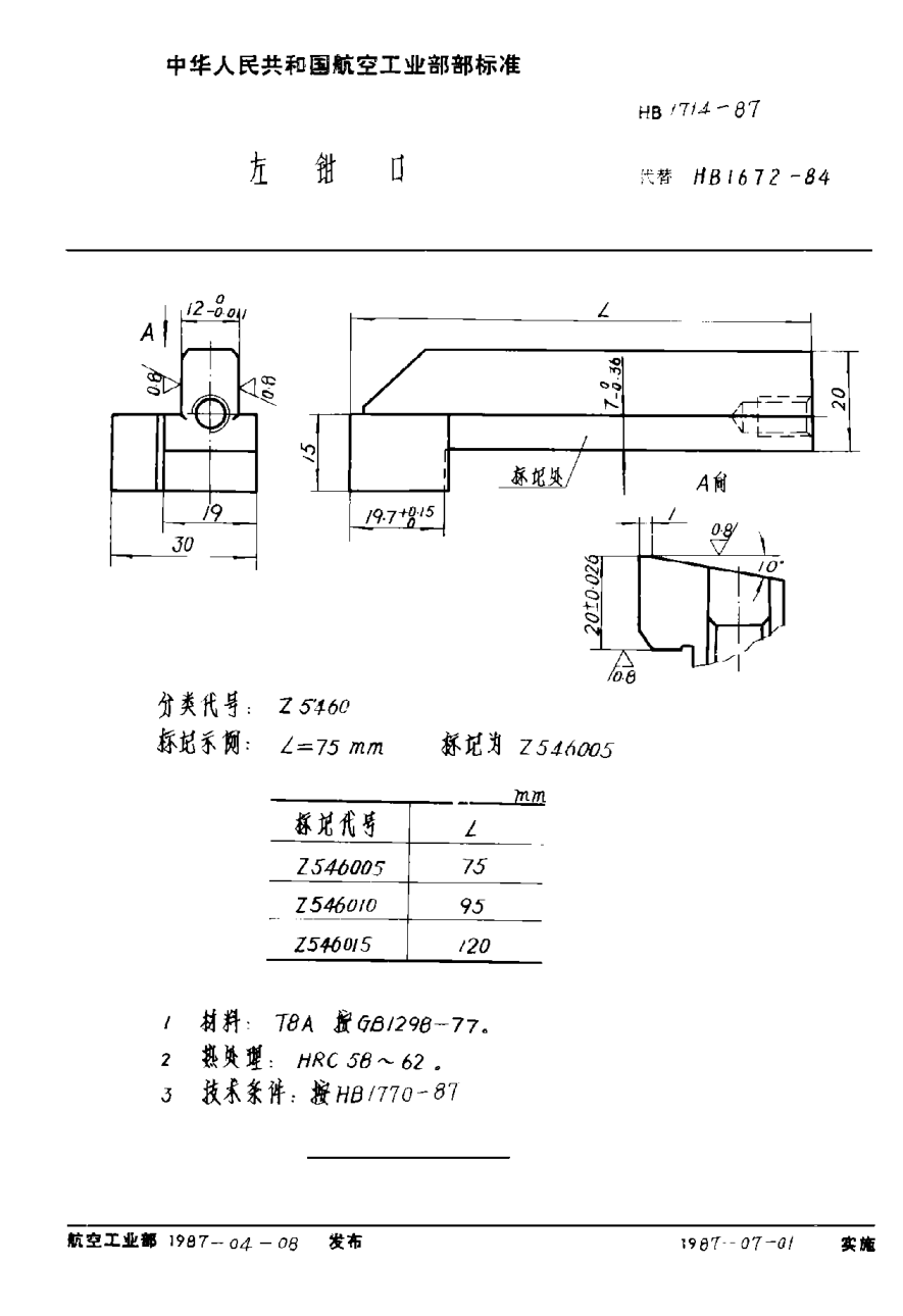 HB 1714-1987左钳口