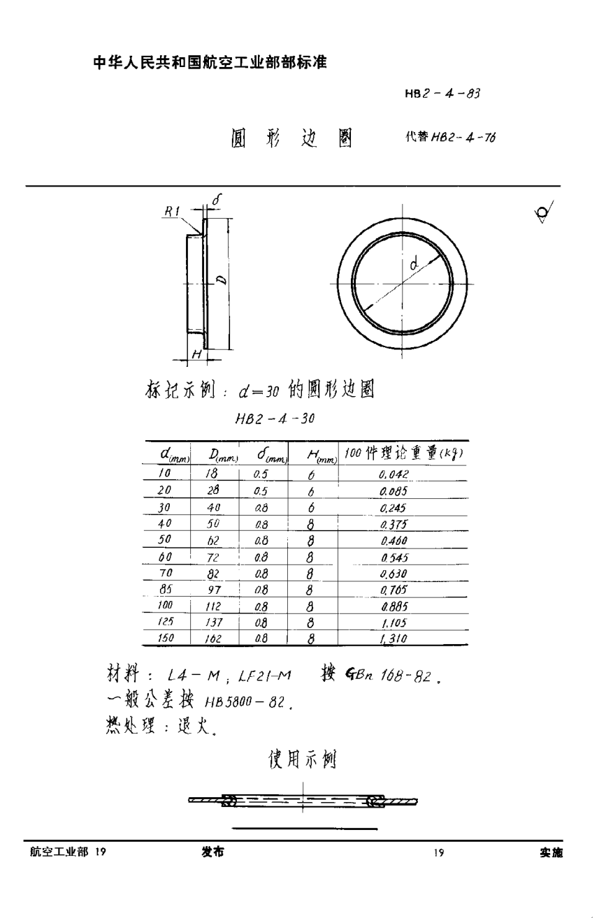 HB 2-4-1983圆形边圈